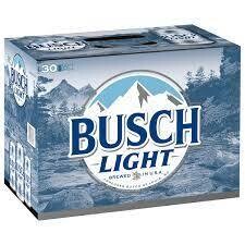 Busch Light 30pk Can