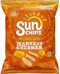Snacks - Sun Chips Harvest Cheddar