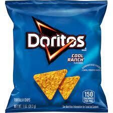 Snacks - Doritos Cool Ranch Chips