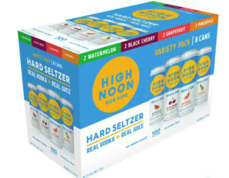 High Noon Sun Sips - Tropical Variety 8pk Can