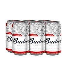 Budweiser 6pk Can