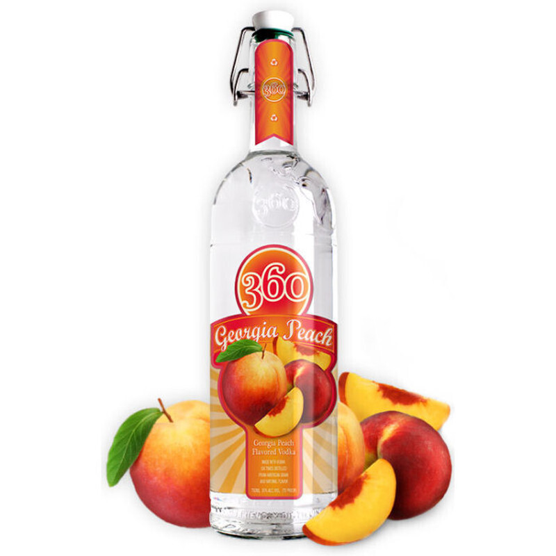 360 Vodka - Georgia Peach 750ml