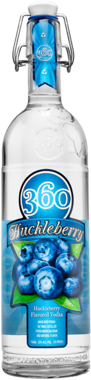 360 Vodka - Huckleberry 750ml