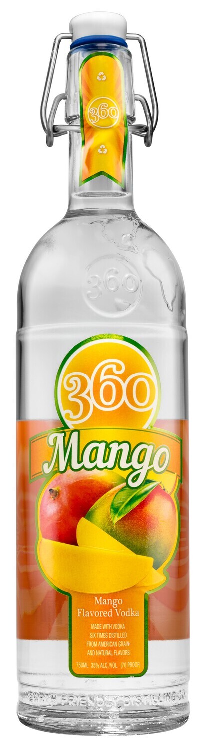 360 Vodka - Mango 750ml
