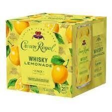 Crown Royal Whisky - Lemonade 4pk Can