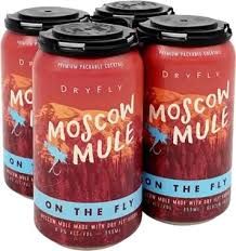 Dry Fly On The Fly Moscow Mule 4pk Can