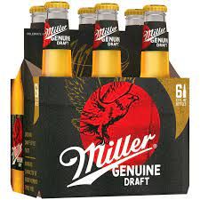 Miller Genuine Draft 6pk Bottle