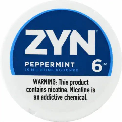 Zyn Peppermint Pouches 6mg