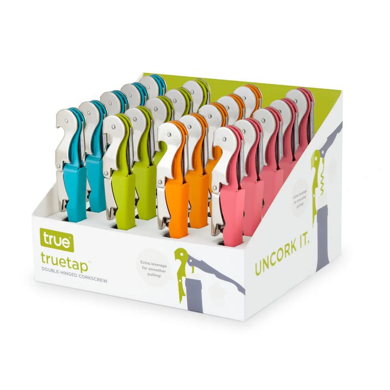 Truetap Soft-Touch Double-Hinged Corkscrew