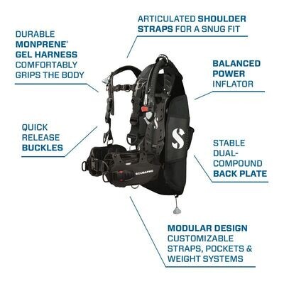 Hydros Pro w/Balanced Inflator Mens