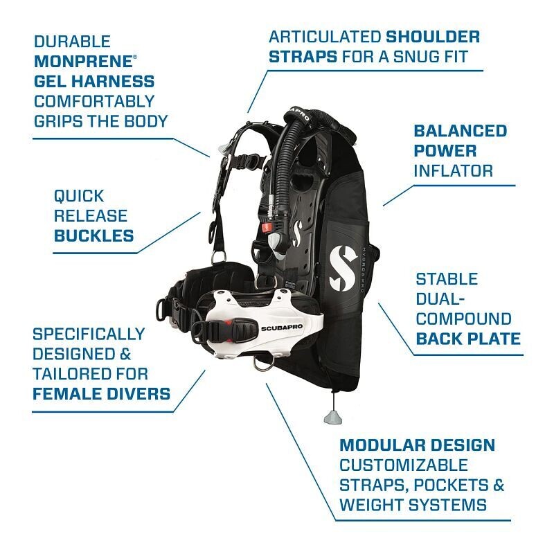 Scubapro Hydros Pro w/ BPI Womens