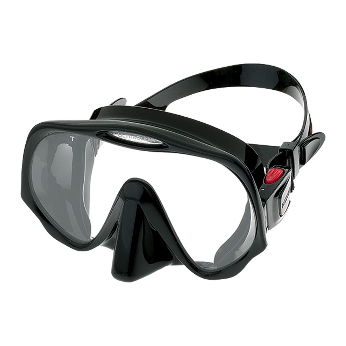 Atomic Frameless Mask, Color: Black/Black, Size: Med-Fit