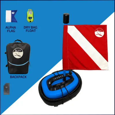 Mini Nomad Oiless Floating Compressor w/ One Battery &amp; Backpack