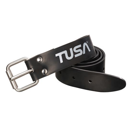 TUSA Silicone Weight Belt, Color: Black