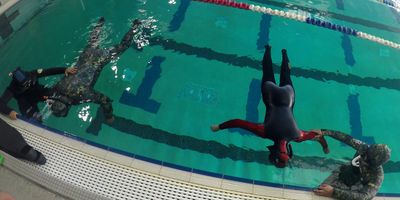 Indoor Freediving Training Session