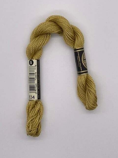 DMC5 834: Very Light Golden Olive