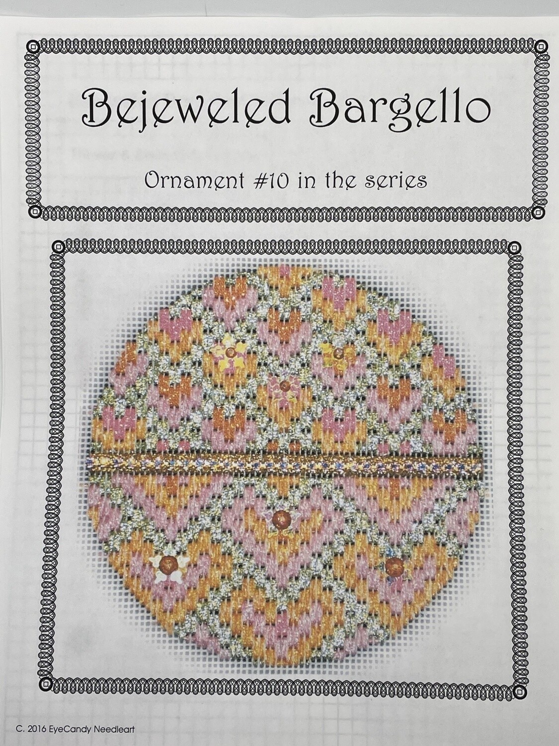 Bejeweled Bargello #10