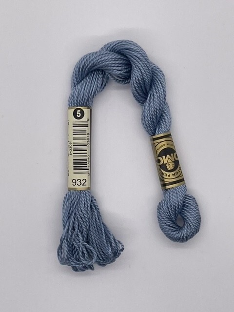 DMC5 932: Light Antique Blue