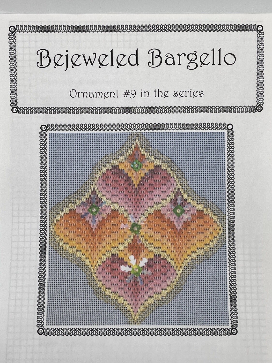 Bejeweled Bargello #9