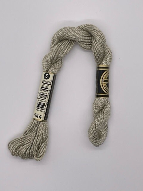 DMC5 644: Medium Beige Grey