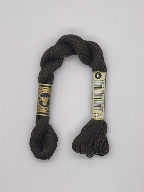 DMC5 3021: Very Dark Brown Grey