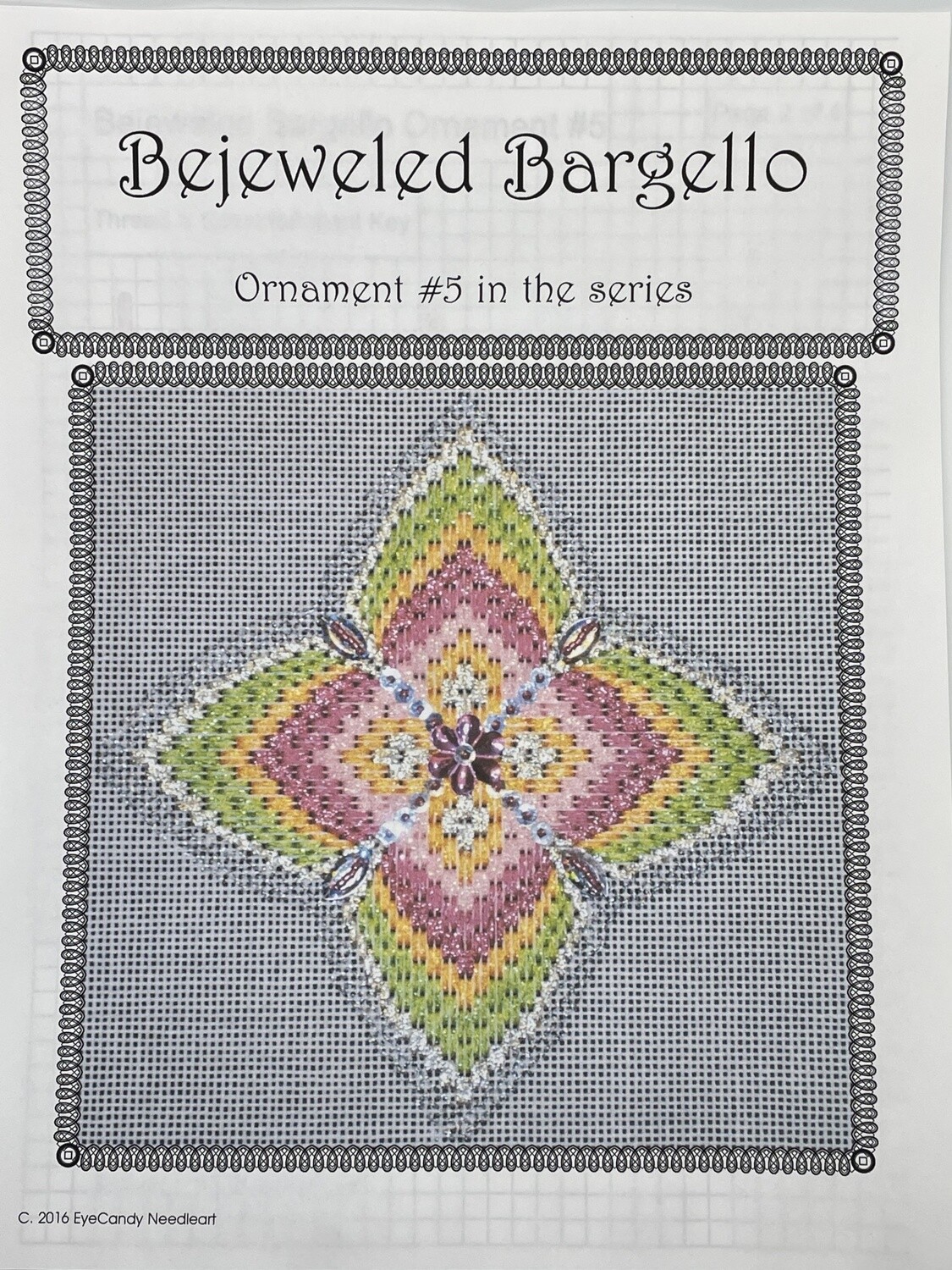 Bejeweled Bargello #5