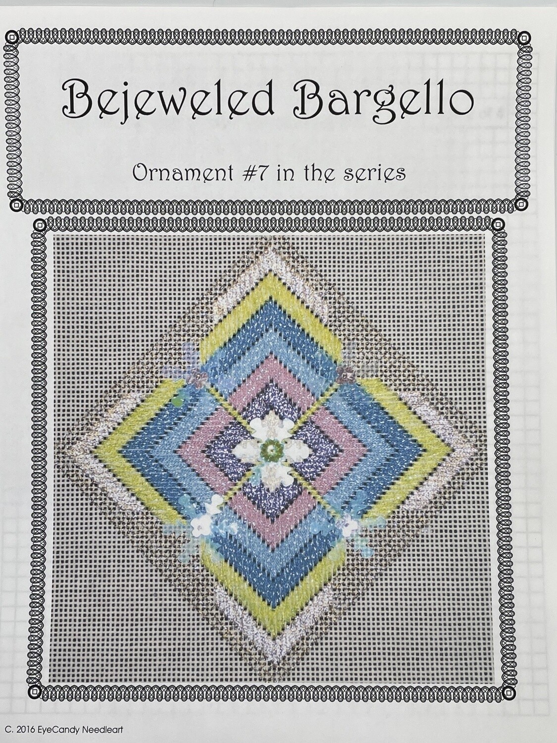 Bejeweled Bargello #7