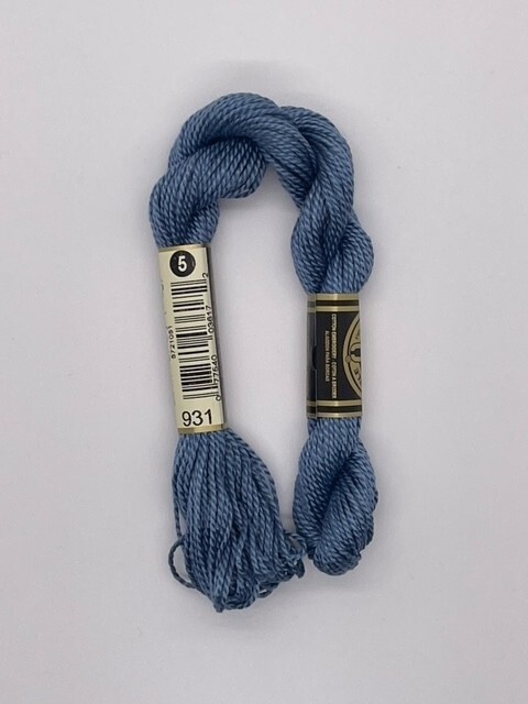 DMC5 931: Medium Antique Blue