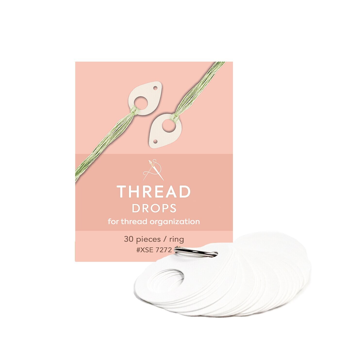 Thread Drops with Ring (30 pcs)