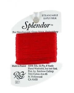 S821: Medium Red