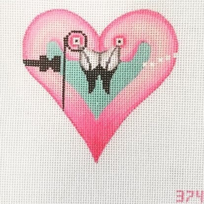 374: Flamingo Heart