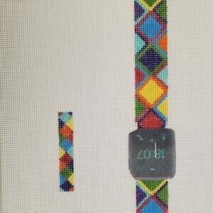 Colorful Triangles Apple WB w/Hardware (18 ct)