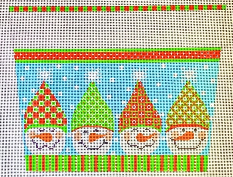 CH-787: Snowman Stocking Cuff