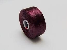 S-Lon AA Bead Thread: Burgundy