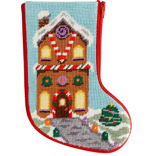 SZ1004: Gingerbread House Stocking