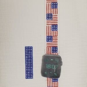 Patriotic Apple WB w/hardware  (18 ct)