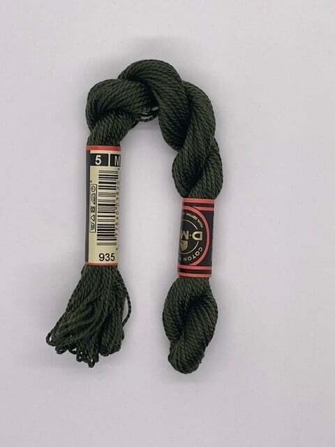 DMC5 935: Dark Avocado Green