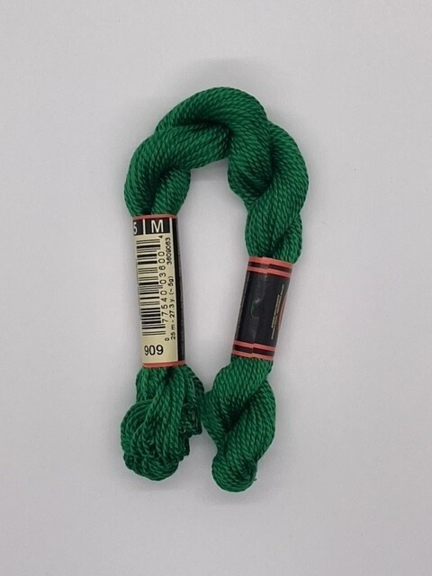 DMC5 909: Very Dark Emerald Green