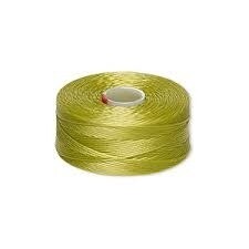 S-Lon D Bead Thread: Chartreuse