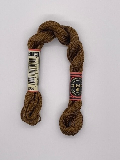 DMC5 869: Very Dark Hazelnut Brown