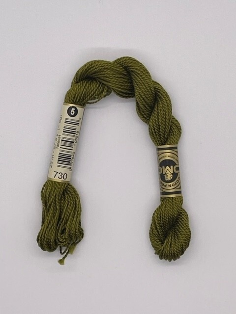 DMC5 730: Very Dark Olive Green