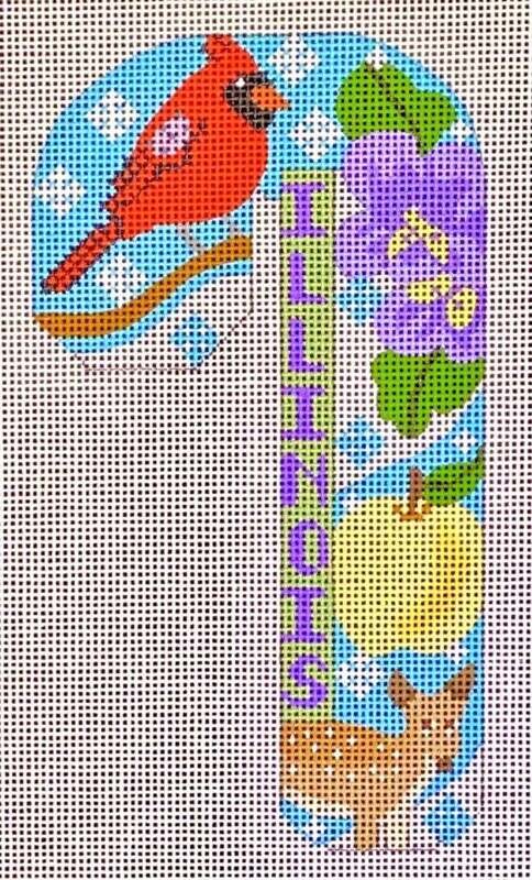 CH-1017: Travel Candy Cane - IL
