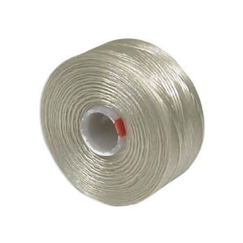 S-Lon D Bead Thread: Dark Cream