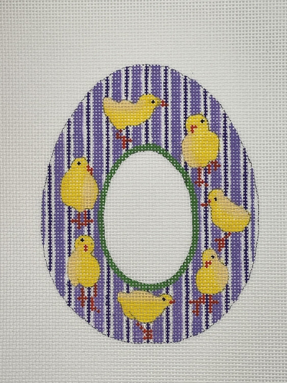 AWP270T: Yellow Chicks Panorama Egg (18 ct)