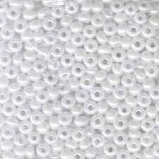 6/0: 9528 White Ceylon (50 pcs)