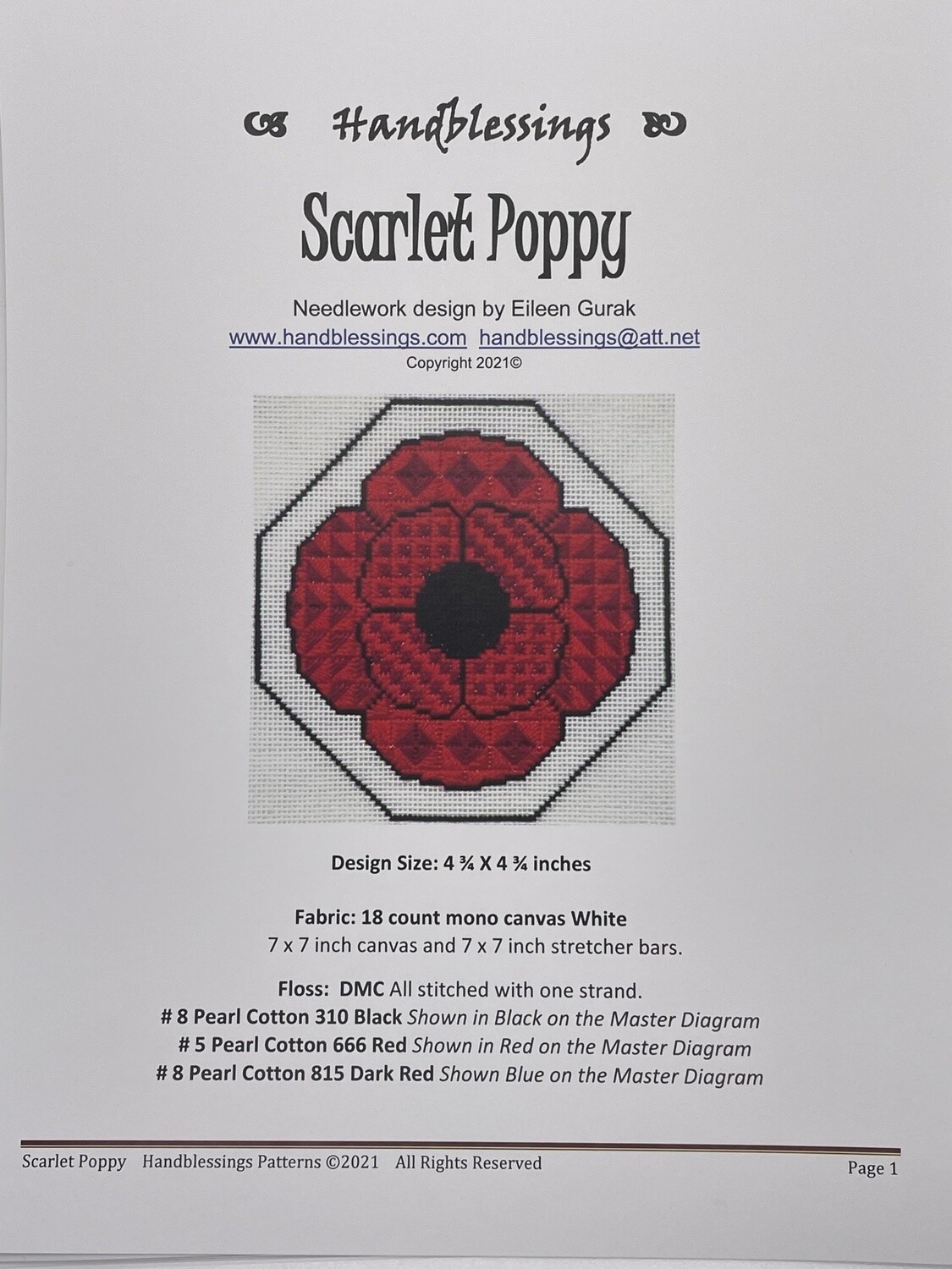 404.106: Scarlet Poppy