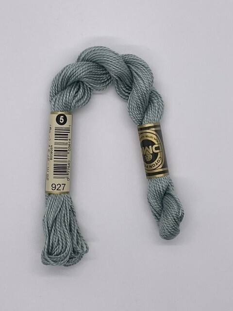 DMC5 927: Light Grey Green