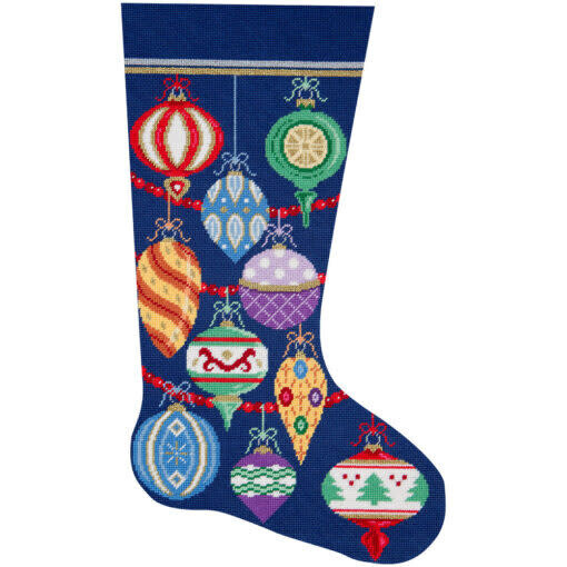 6207: Elegant Ornaments Stocking
