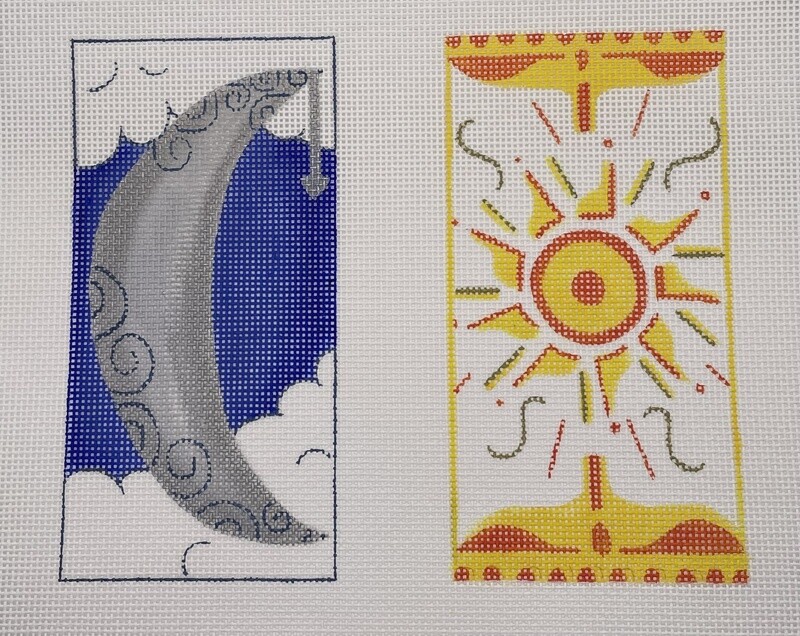 C-1: Sun &amp; Moon Eyeglass Case