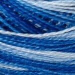 DMC8 93: Variegated Cornflower Blue